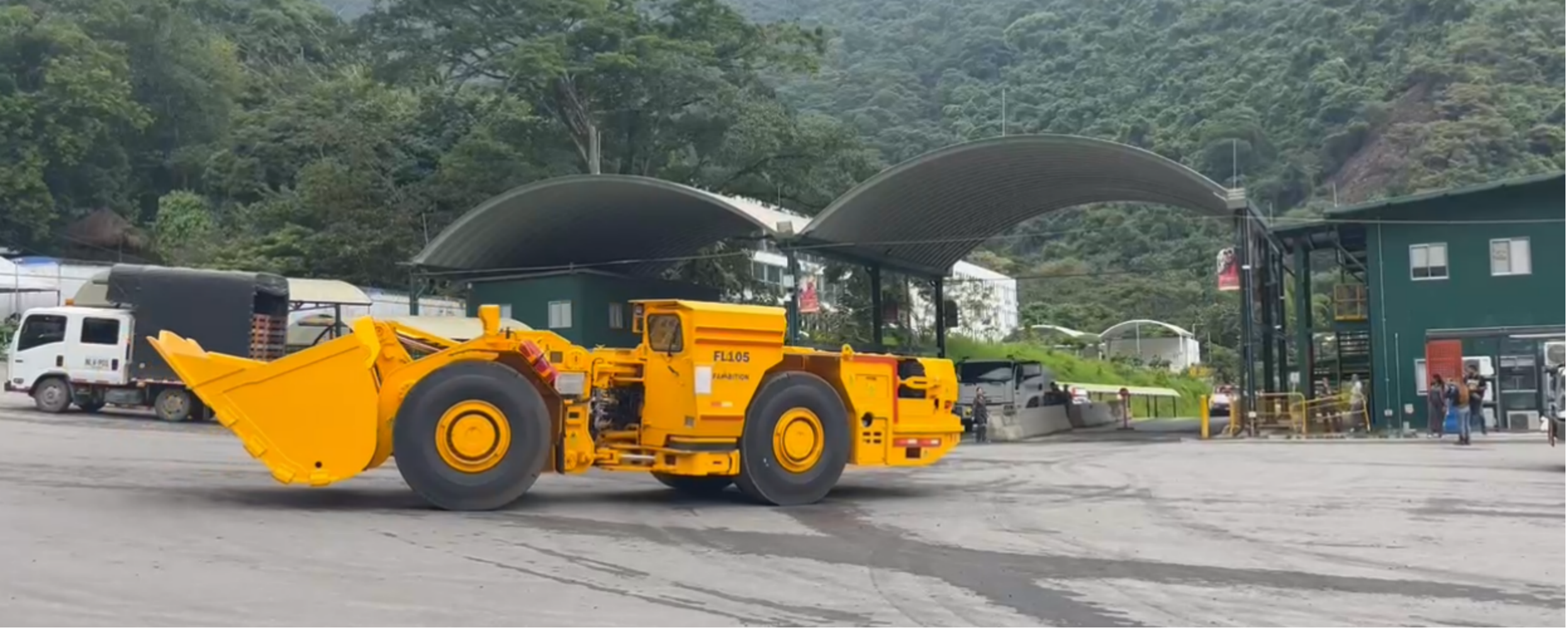 Load-Haul-Dump (LHD) machines Жүк-тасымалдау-түтік (LHD) машиналары